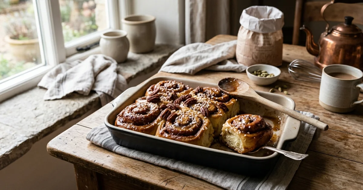 Sweet Buns and Sticky Bakes for Slow Weekend Mornings