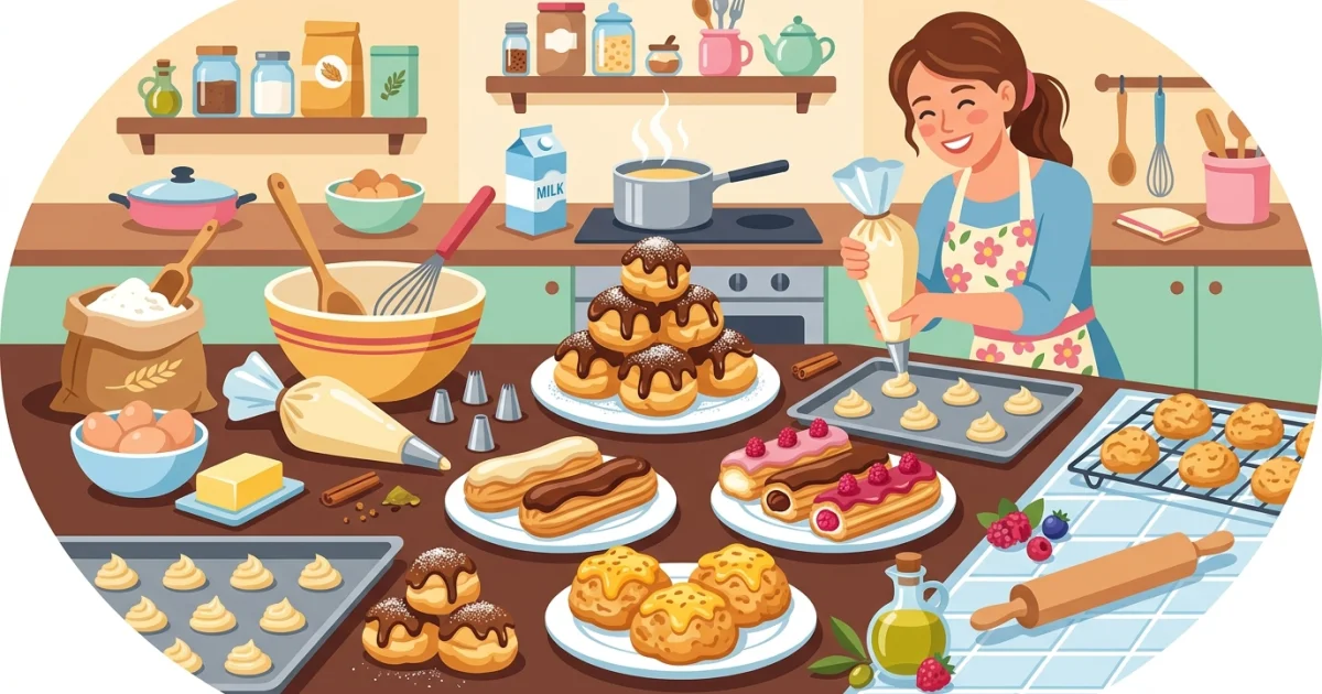 Mastering Choux Pastry for Perfect Puffs and Éclairs