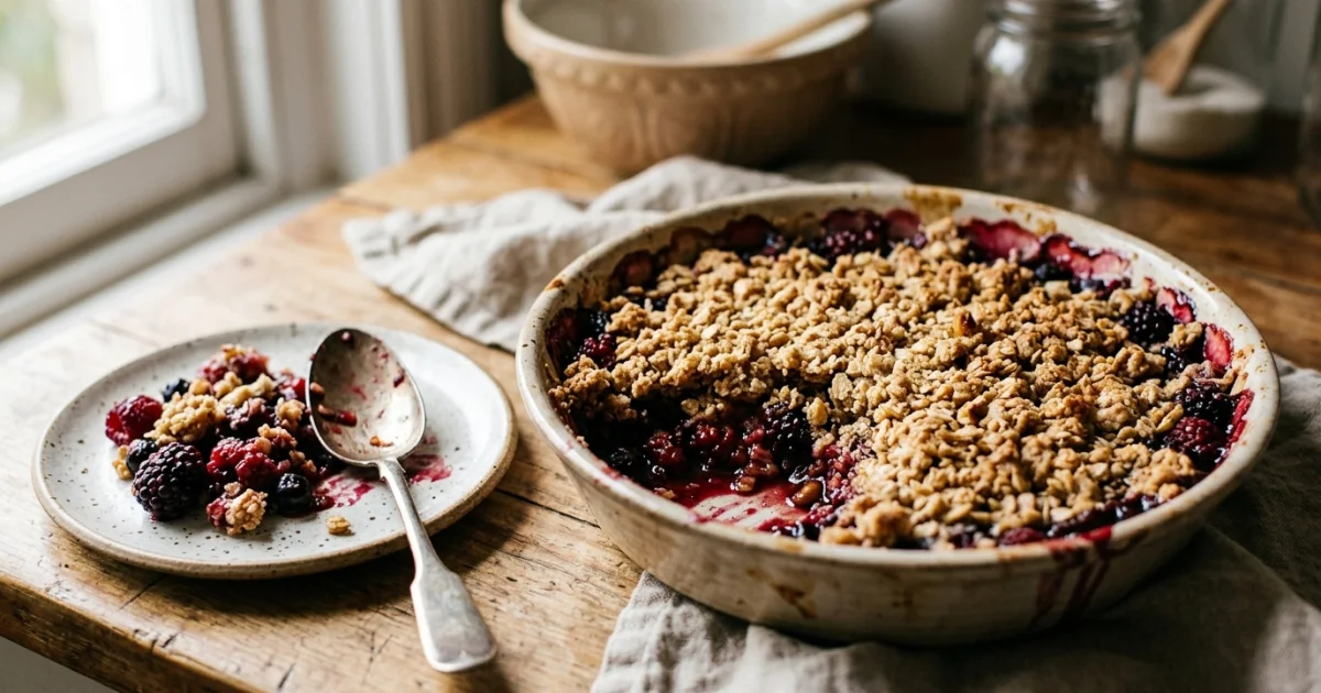 What Makes a Good Fruit Crumble Actually Good