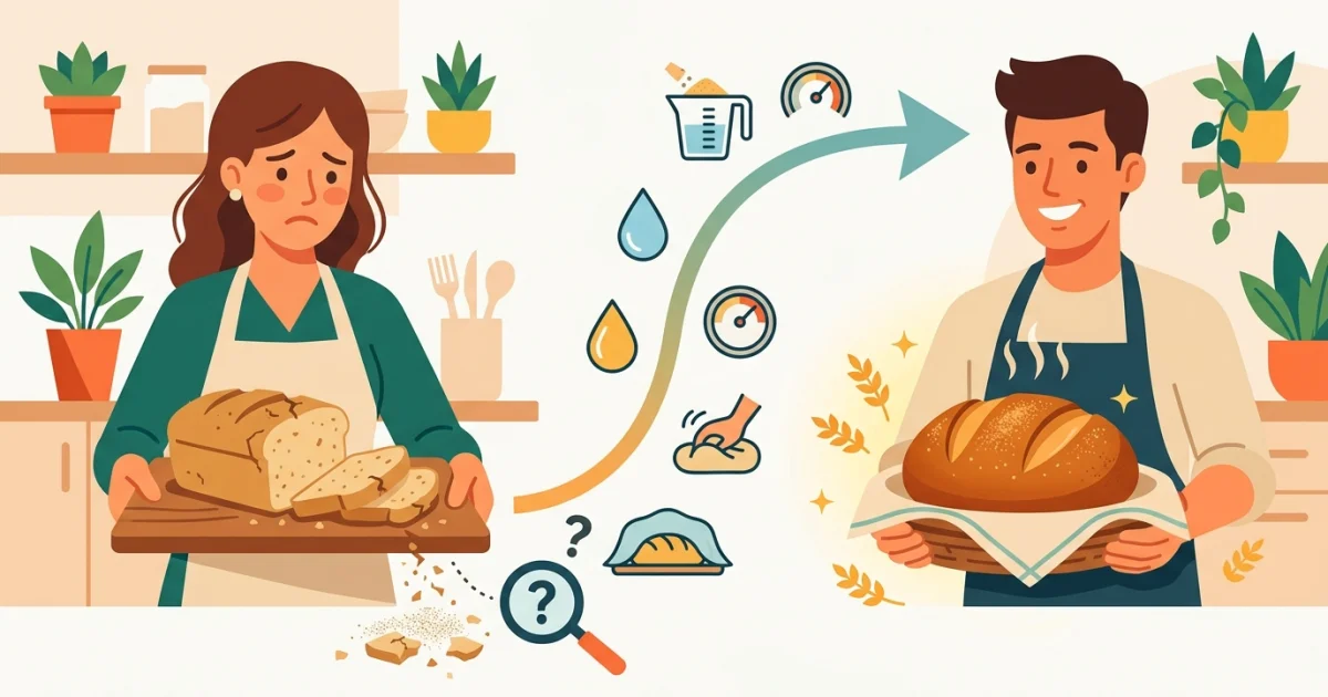 Solving the Mystery of Dry Homemade Bread